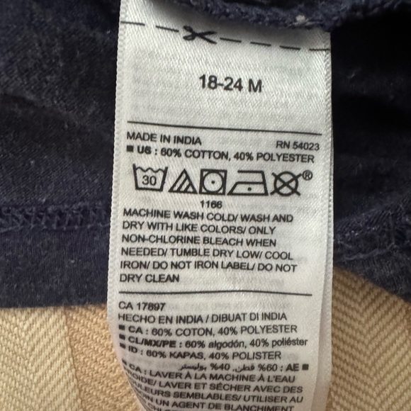 Cat & Jack Waffle Weave Shirt, Old Navy Collared Long Sleeve Shirt - Picture 11 of 11